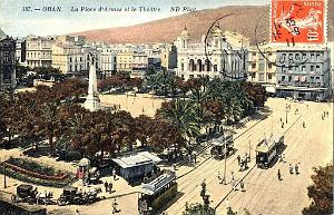 PA c- 023- Place d'Armes- trams et autobus